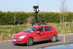 Google Street View car with Dublin registration