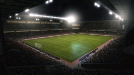 Impressive stadium view from PES 2011 