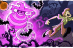 Google's Scooby Doo Hallowe'en Logo
