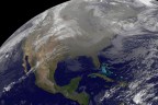 NASA image of storm battered USA