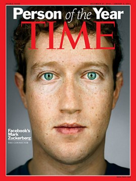 Time Magazine Cover, Mark Zukerberg 