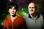 Prosessor Brian Cox and Dara O'Briain who will host Stargazing LIVE