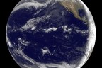 NASA Goddard satellite image of Pacific as tsunami passes