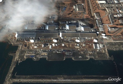 japan tsunami 2011 before and after. Fukushima nuclear plant 2011