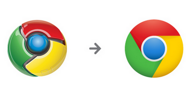 Google Chrome's new logo