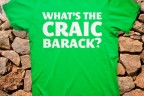 What's the craic Barack?