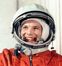 Yury Gagarin via Russian Federal Space Agency