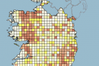 Radon gas map of ireland