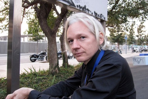 Founder and editor of WikiLeaks Julian Assange