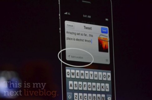 Twitter integration in iOS 5. Credit: This is my next