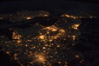 Ireland and the UK as seen from the ISS. Credit: ESA/NASA