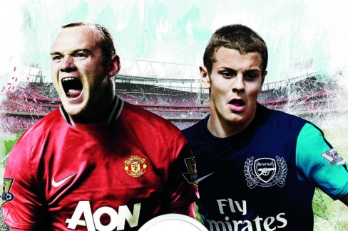 Wayne Rooney and Jack Wilshere will feature on the cover of FIFA 12 in Ireland and the UK