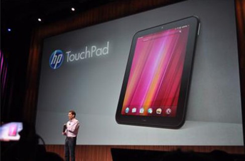 The HP TouchPad is being discontinued only one month after arriving in Ireland