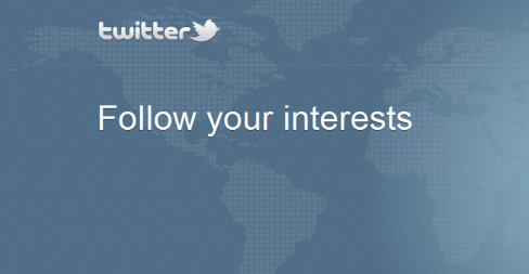 Twitter Follow Your Interests