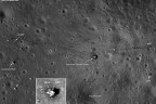 NASA Lunar Reconnaissance Orbiter image of Apollo landing sites