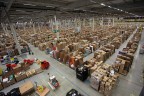 An Amazon Fulfillment Centre in south Wales. Credit: dailymail.co.uk