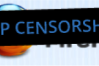 Mozilla logo censored