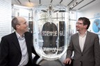 David Martin, Director of Geo Operations at Google with Michael John Gorman, Director of Science Gallery Dublin