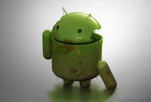 Damaged Android