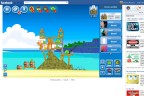 Me (trying to) play Angry Birds on Facebook