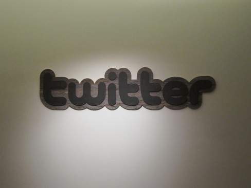 Twitter office sign