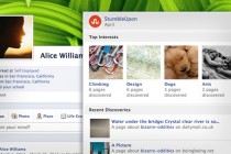 StumbleUpon's new Timeline app