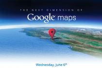 Google Maps 3D event invite