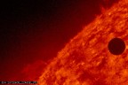 NASA Solar Dynamics Observatory image of the Transit of Venus