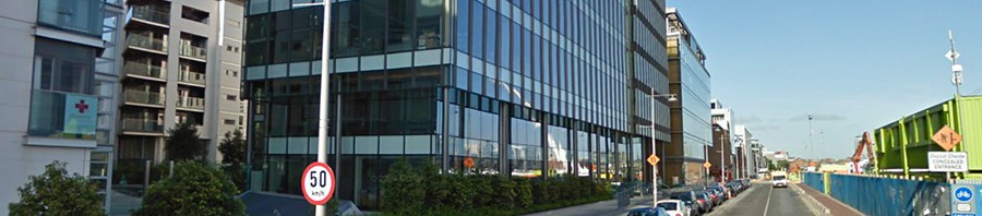 Ancestry.com's new international headquarters along Sir John Rogerson's Quay, Dublin