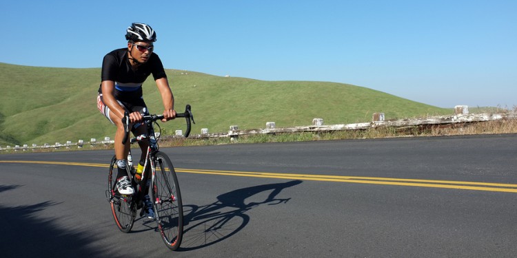 Cycling uphill