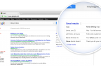 Gmail in Google Search