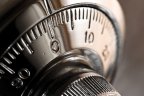Plate Safe Lock Combination - via bigstockphoto.com