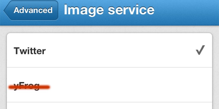 Twitter: No third-party image services please