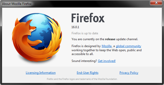 How to check your Firefox version