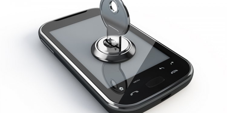 Smartphone with lock