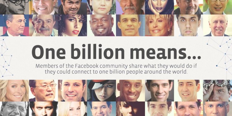 Facebook's one billion users