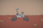 How does NASA drive the Mars Curiosity Rover