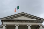 Irish flag over the President's Residence