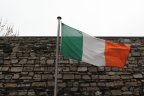 Irish flag in Kilmainham Gaol