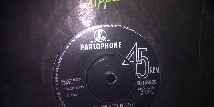 Apple records All You Need is Love