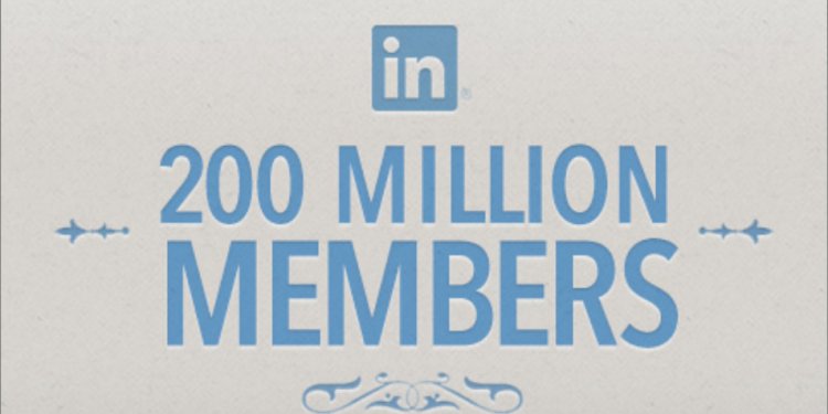200 million users are LinkedIn, are you? #infographic