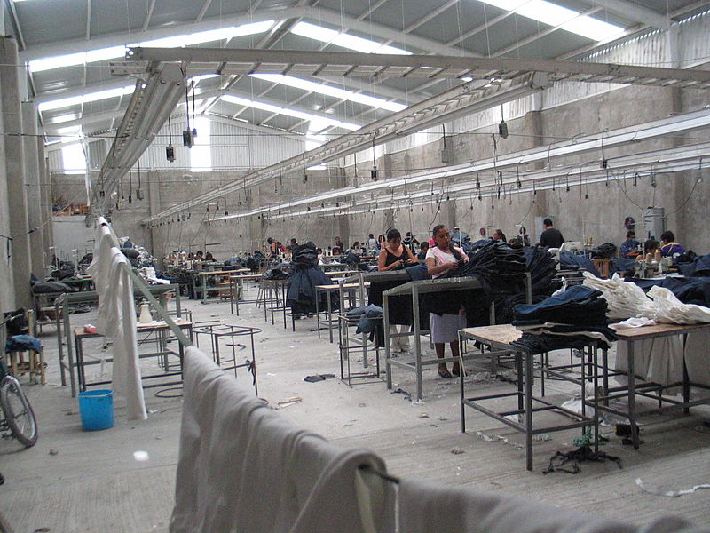 Maquiladora factory.