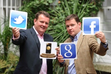 Stephen Mackarel, CEO of the Carphone Warehouse, and Stephen Conmy, Editor of Digital Times