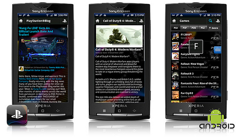 Android PlayStation app