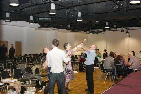 Dancing at the Irish Blog Awards 2011 #iba11