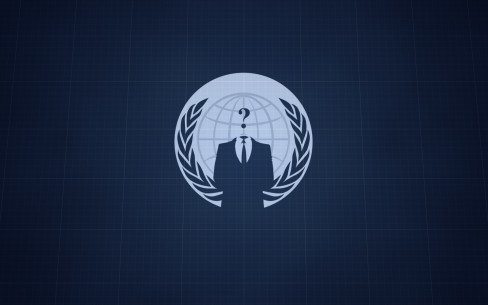 Anonymous hacker group propaganda