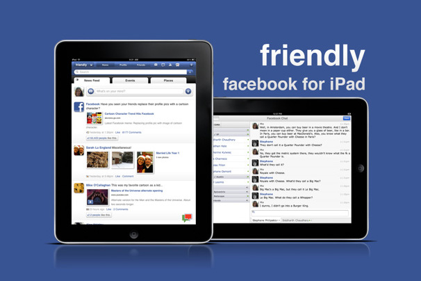 Friendly For Facebook Ipad App Attracts 3 Million Monthly Users