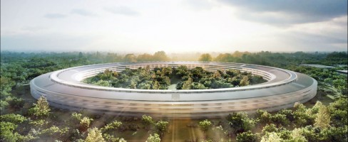 Apple's new HQ in Cupertino