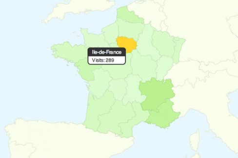 France: How regions should appear in Google Analytics