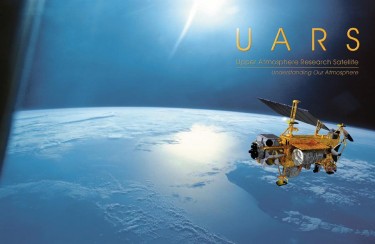 NASA brochure cover for the Upper Atmosphere Research Satellite